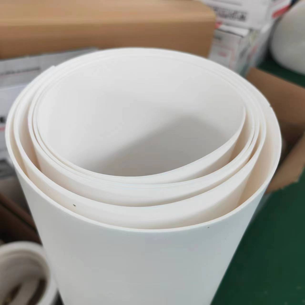 Dày 10 mm· Nhóm Paidu tấm PTFE trắng